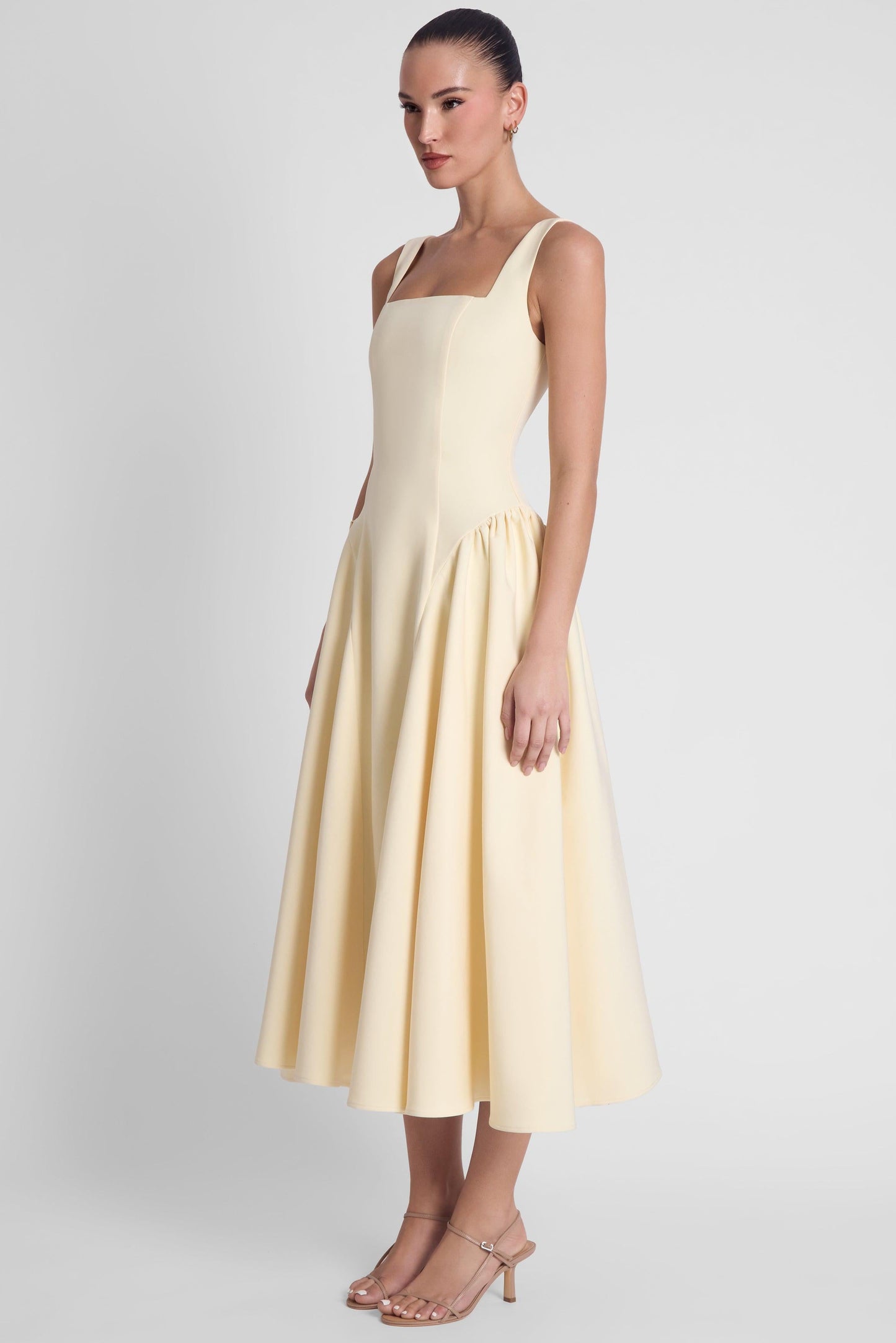 Chloe Collection | Midi Dress for Women with Sculpting Support | Elegant Design for Flattering Fit 4