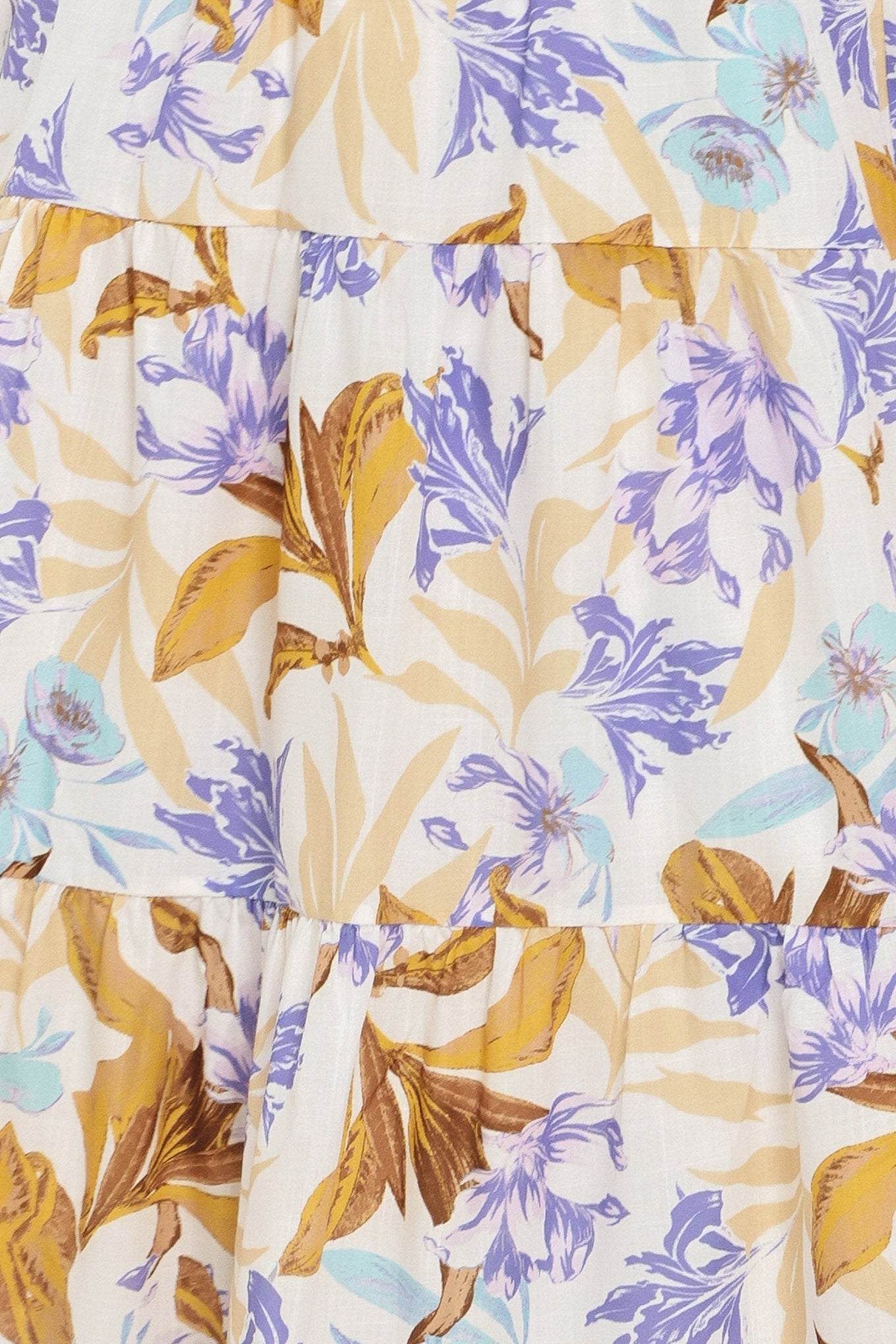 SOFTLY SUNKISSED WOVEN MIDI DRESS