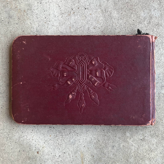 RESERVED | Alice's 1880s-1890s Autograph Book