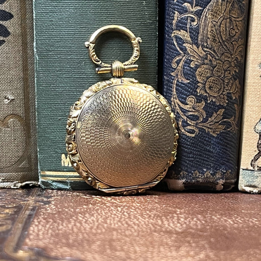 Early 19th c. Gold Front + Back Locket