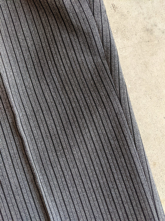 RESERVED | 2 Pair 1920s-1930s Striped Wool Trousers