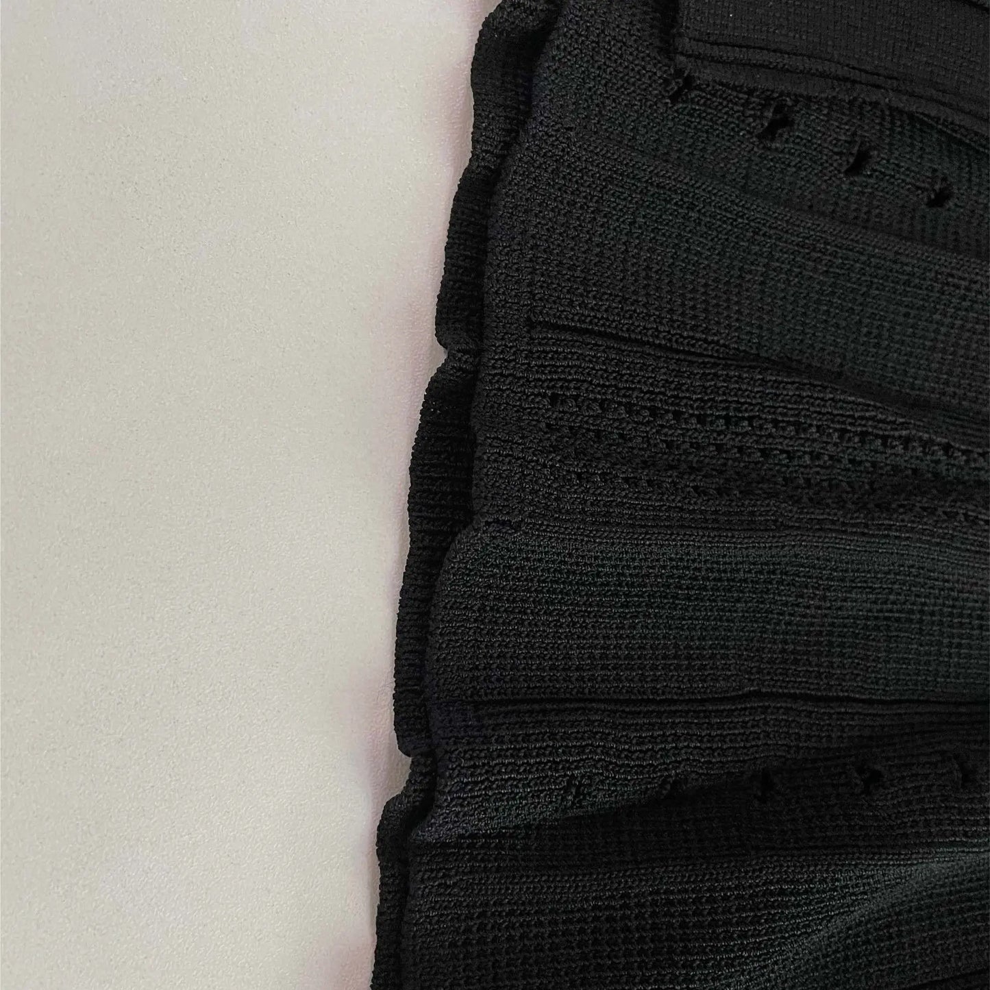 Women's Knitted Mermaid Dress | Elegant Slim-Fit Summer Dress with Hollow Fish Tail
