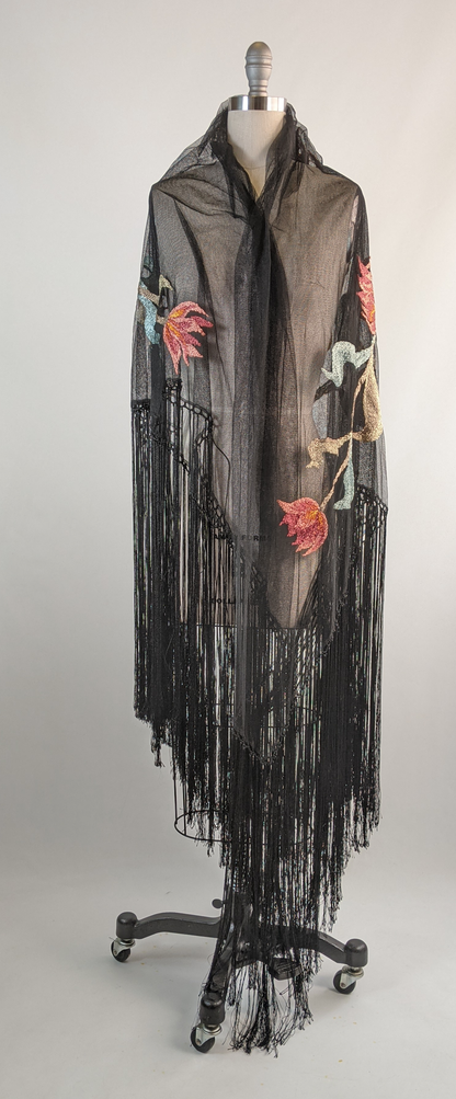 Art Nouveau Piano Shawl