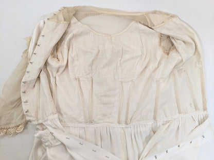 1910s Silk Lace Gown | Wedding Dress