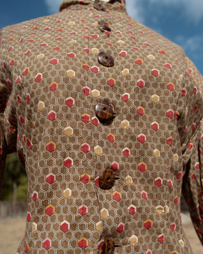 1880s Cotton Workwear Dress