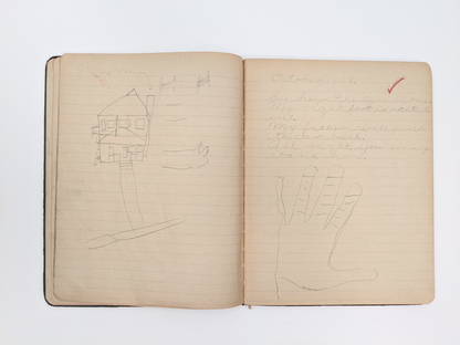 1920s Child's Notebook