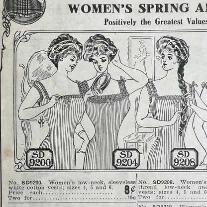 1908 Spring & Summer Catalog | Boston Store Chicago