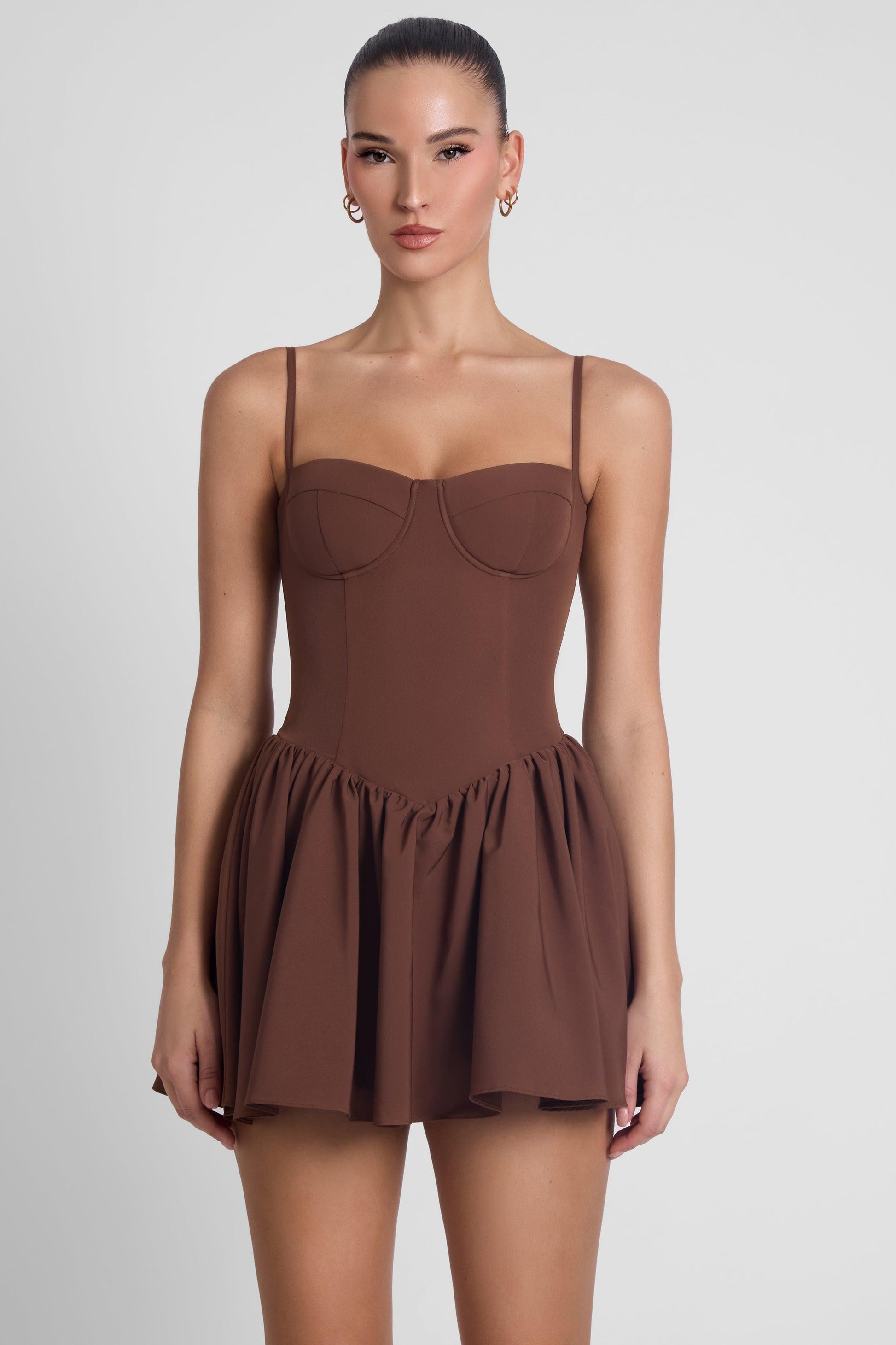 Elegant Collection | Mini Dress with Bustier Design & Flared Skirt | Effortless Femininity for Summer Events 3