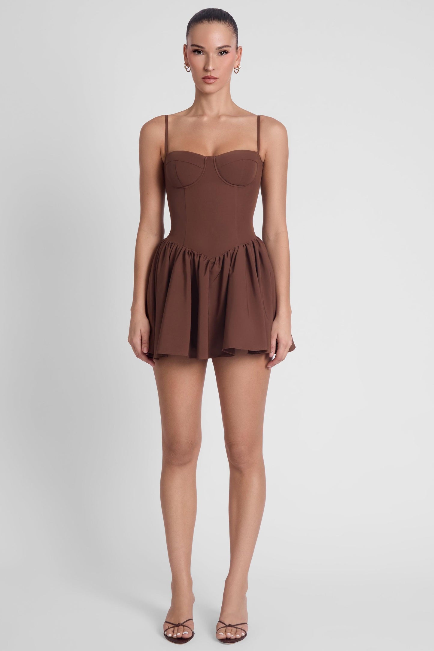 Elegant Collection | Mini Dress with Bustier Design & Flared Skirt | Effortless Femininity for Summer Events 4
