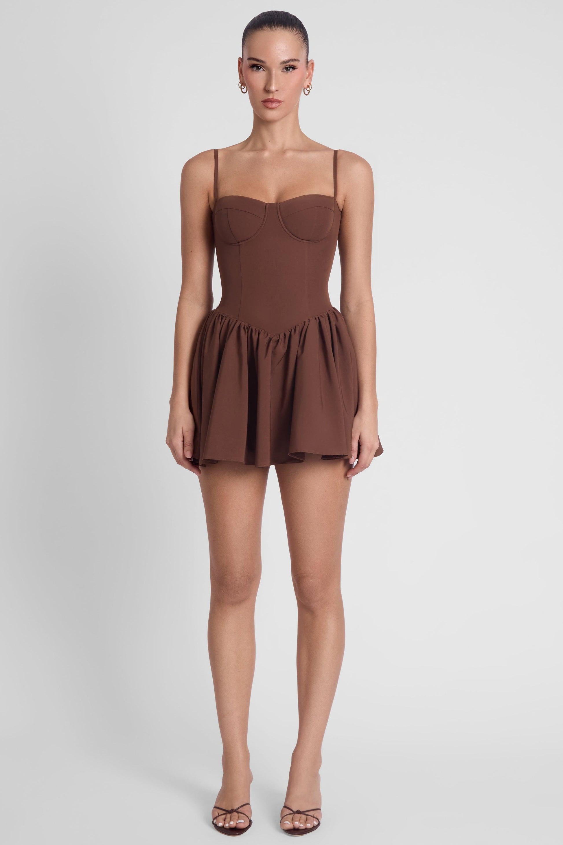 Elegant Collection | Mini Dress with Bustier Design & Flared Skirt | Effortless Femininity for Summer Events 4