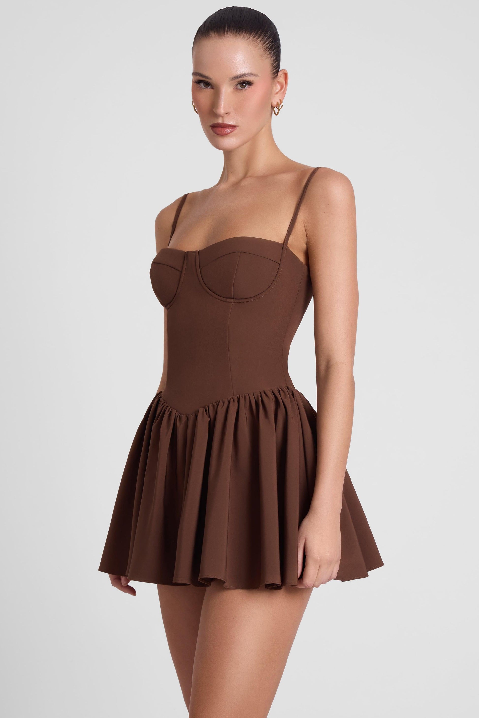 Elegant Collection | Mini Dress with Bustier Design & Flared Skirt | Effortless Femininity for Summer Events 6