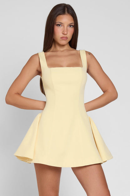 Elegant Mini Dress | Babydoll Corset Design with Structured Neckline | Flattering Fit for Every Occasion 7