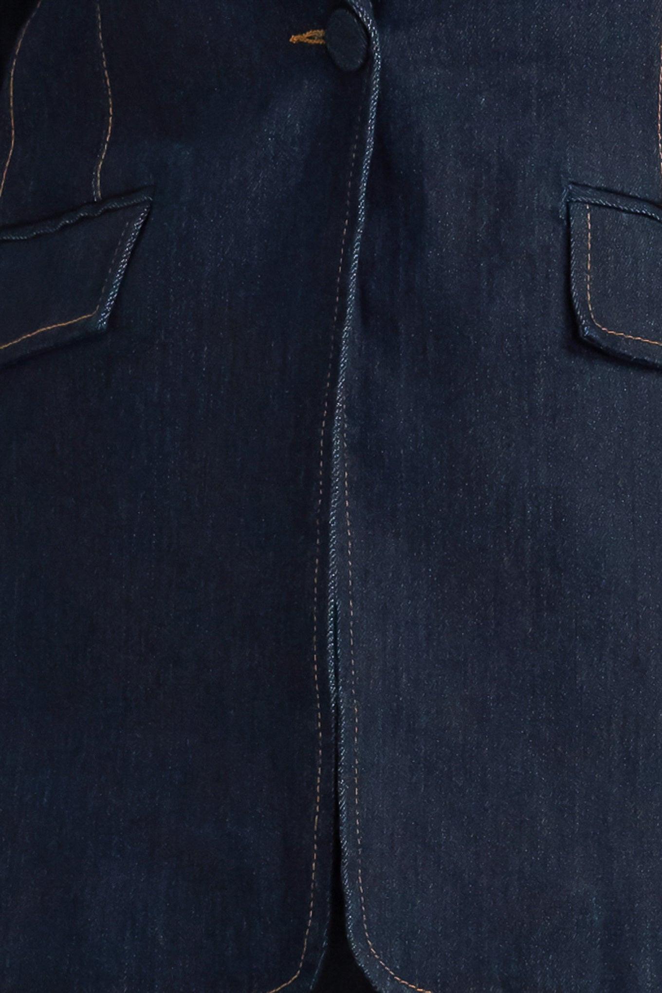 URBAN PANEL DENIM BLAZER