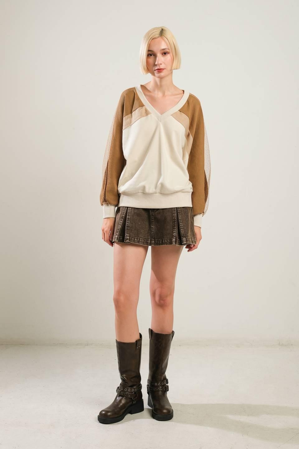 LAST FLING CREA, BLOCKED TOP