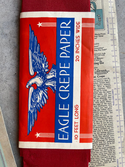 c. 1930s Crepe Paper