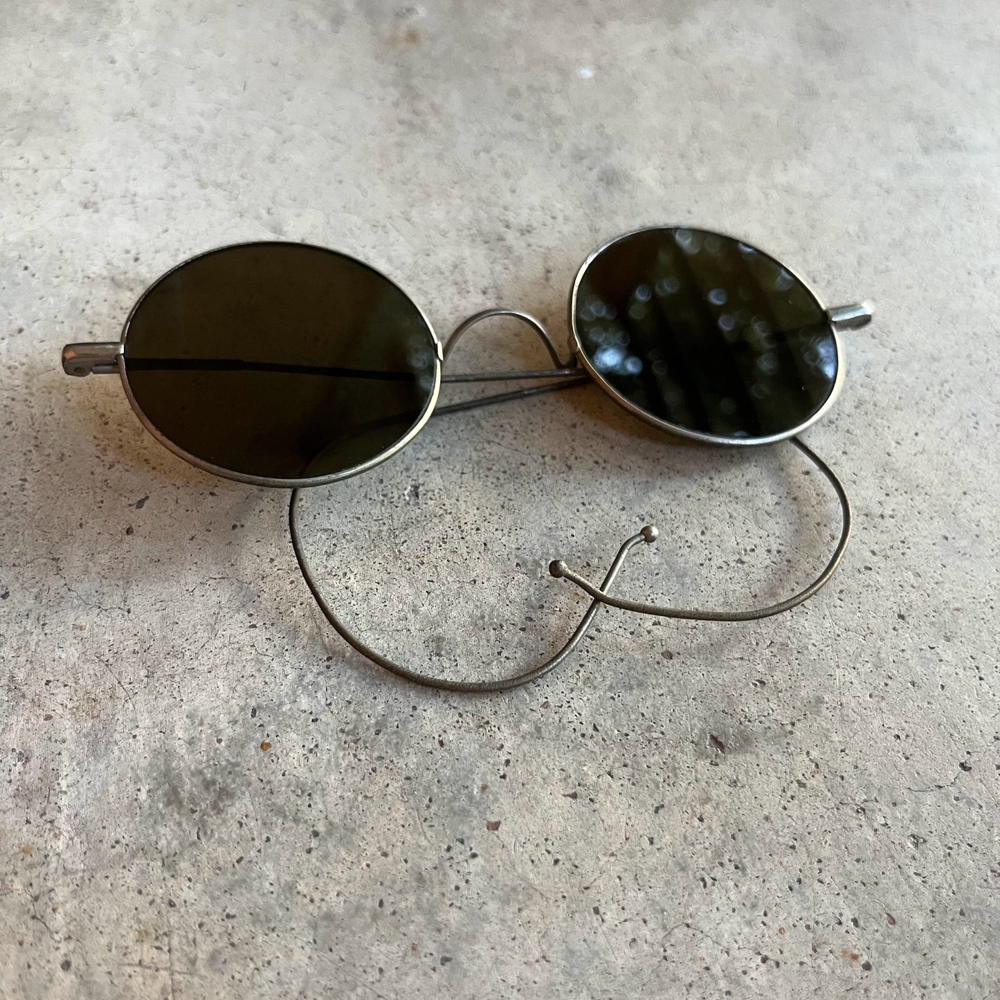 c. 1910s Willson Tinted Glasses with Round Lenses