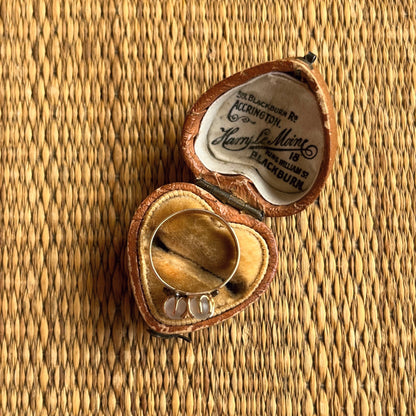 c. 1890s-1900s 10k Gold Toi et Moi Moonstone Ring