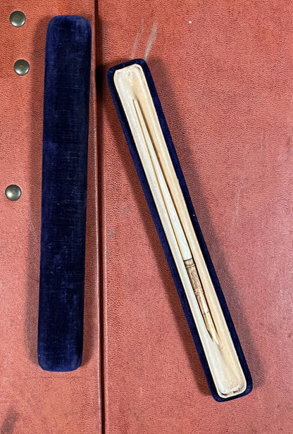 RESERVED | Mabie Todd & Co. Mother of Pearl Dip Pen