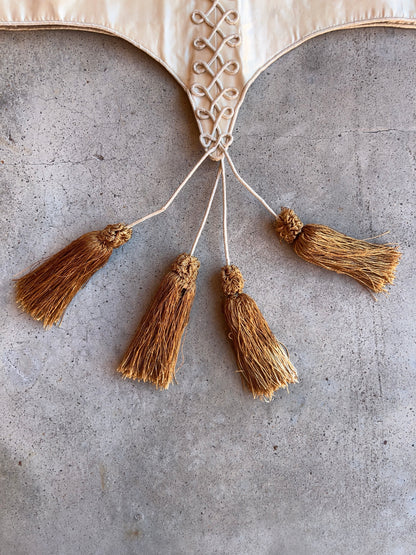 c. 1860s Swiss Waist with Tassels
