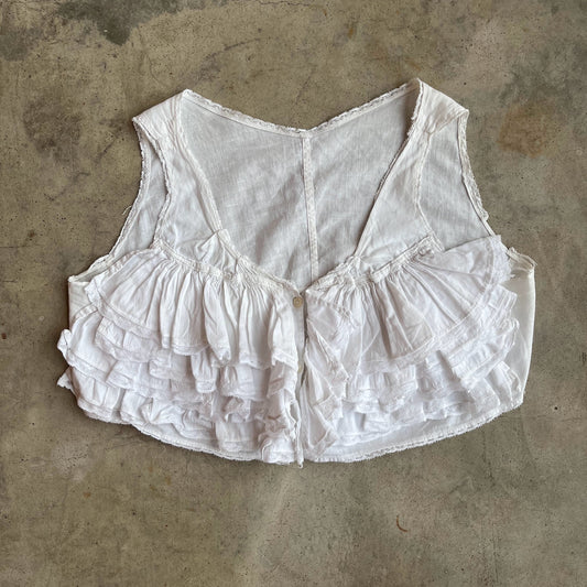 c. 1900s Ruffle Bust Enhancer