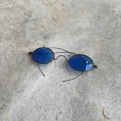 c. 1890s-1900s Blue Tinted Glasses