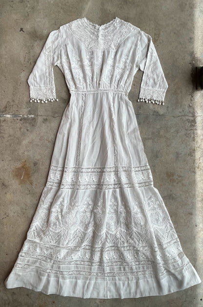 c. Early 1910s Lingerie Dress