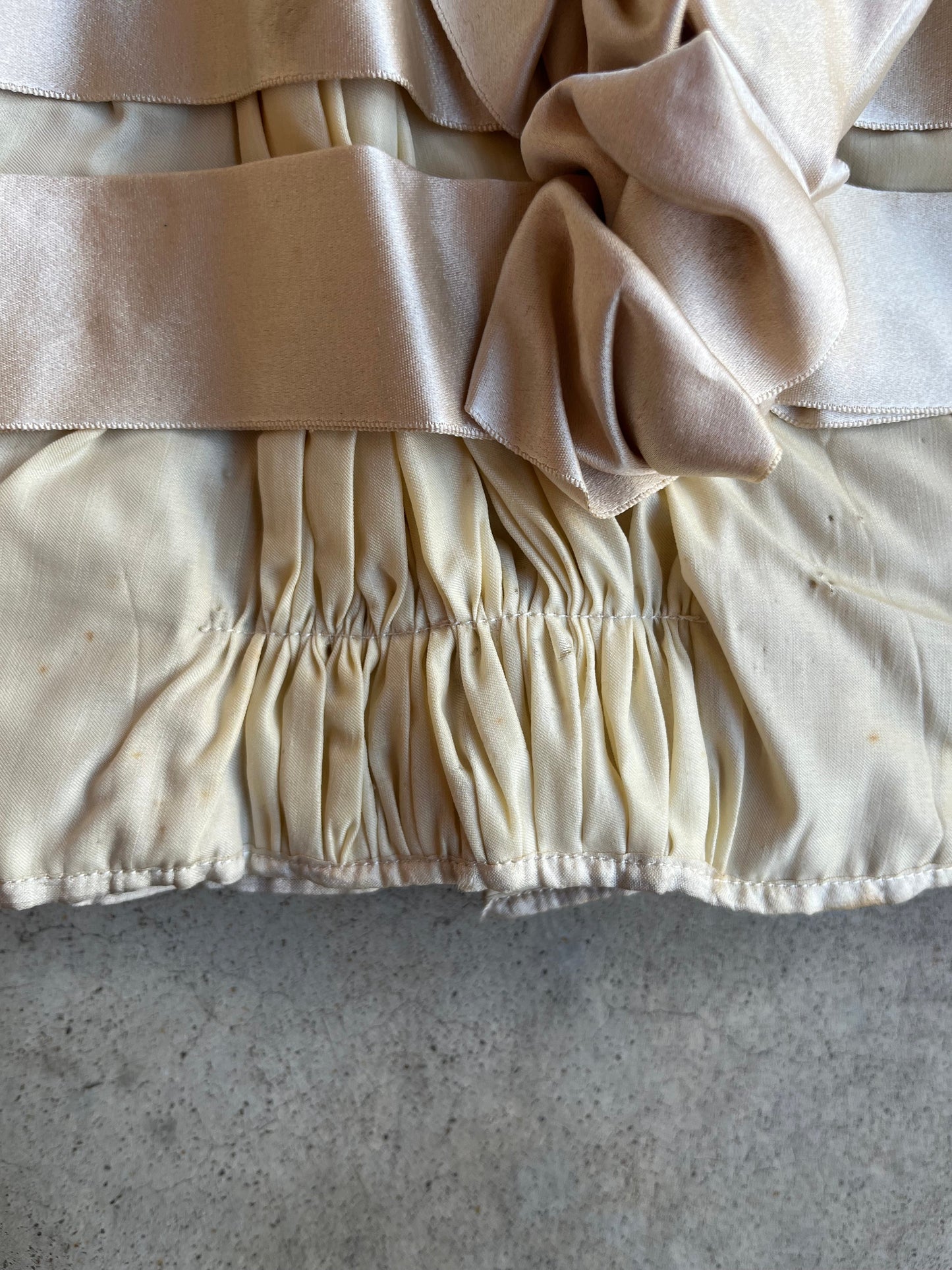 1890s Wedding Bodice + Shoes With Provenance