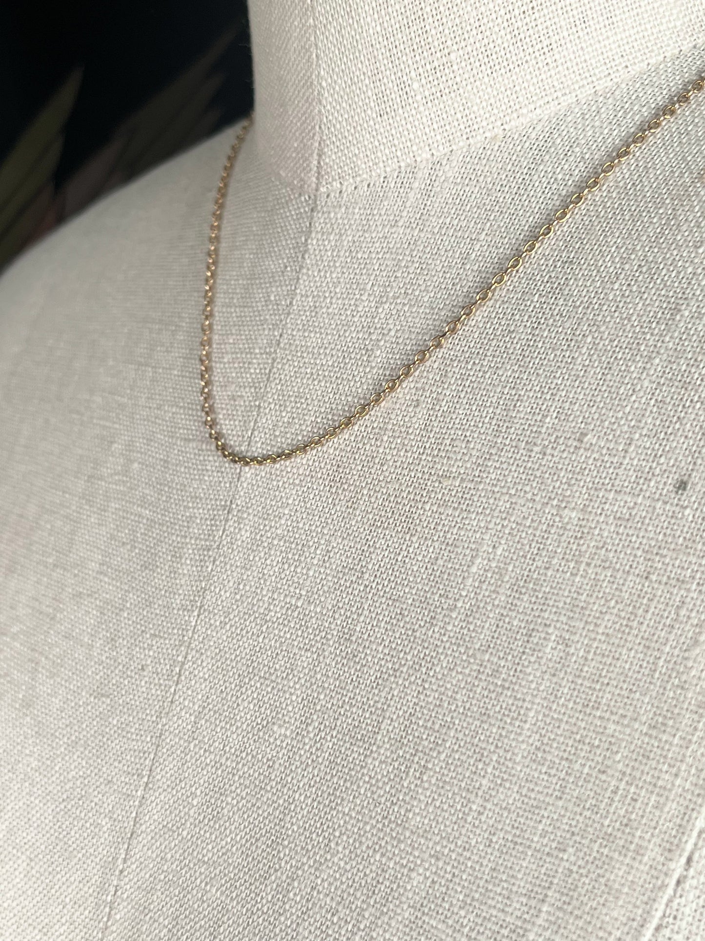 c. 1900s 9k Gold Chain