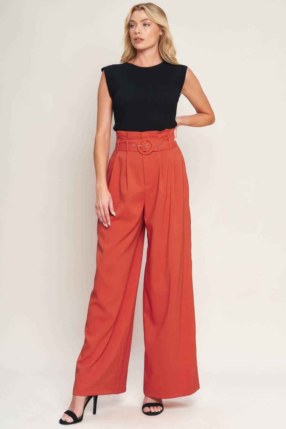 STARE DOWN THE PAST WOVEN PANTS