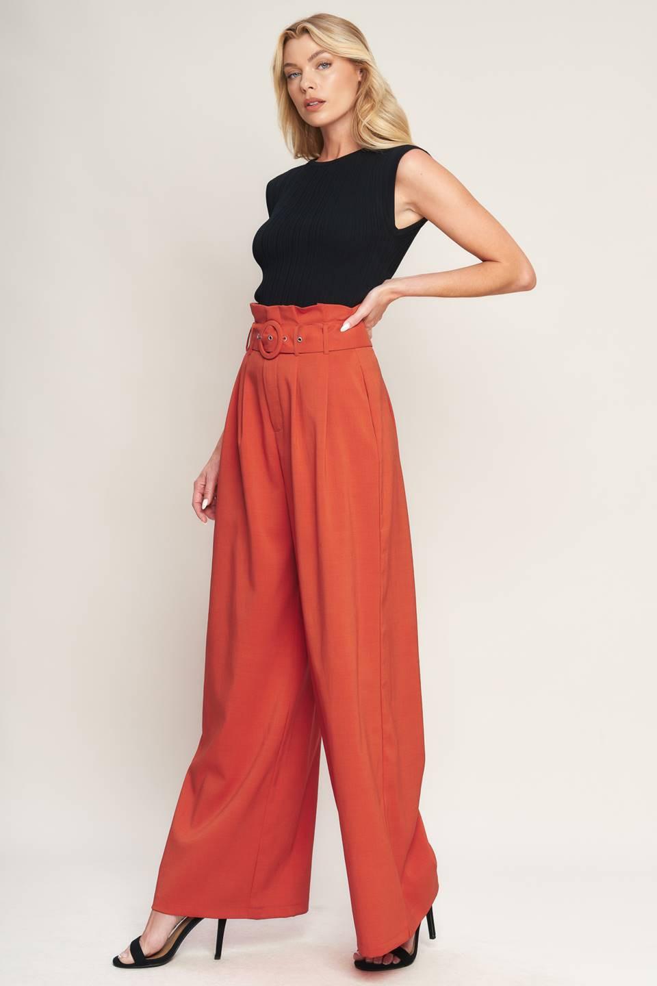 STARE DOWN THE PAST WOVEN PANTS