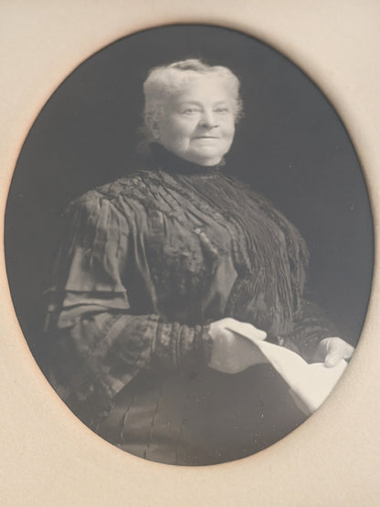 Antique Ornate Framed Photograph of a Lady