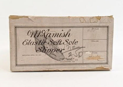 1910s Children's Burial Slippers in Original Box