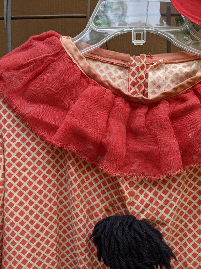 1920s-1930s Child's Clown Costume