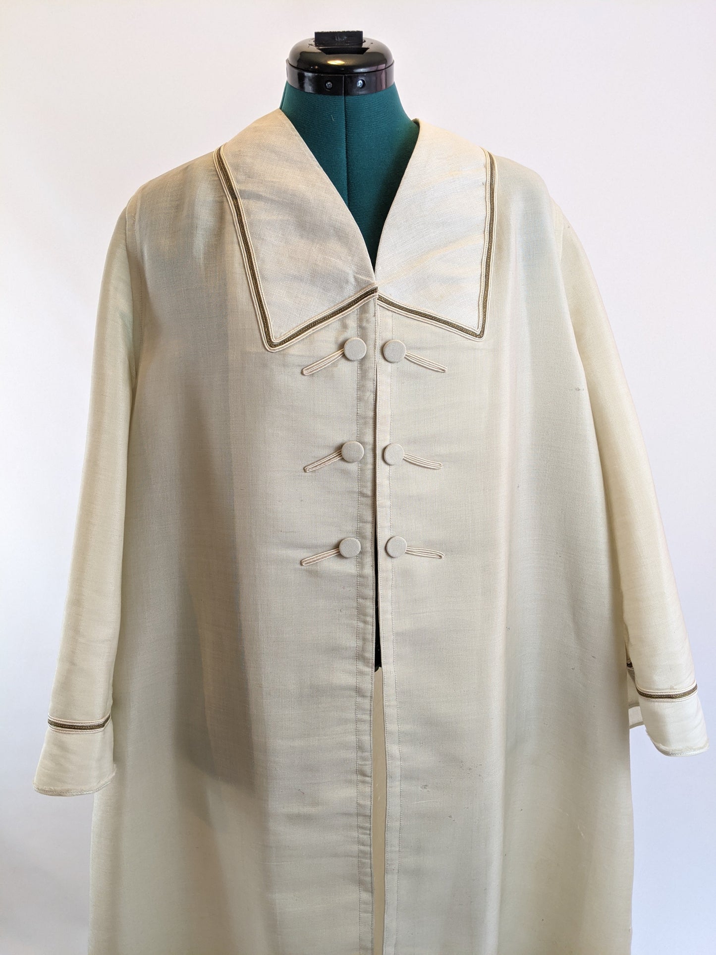 1890s Wool Traveling Duster | Approx Sz M-L