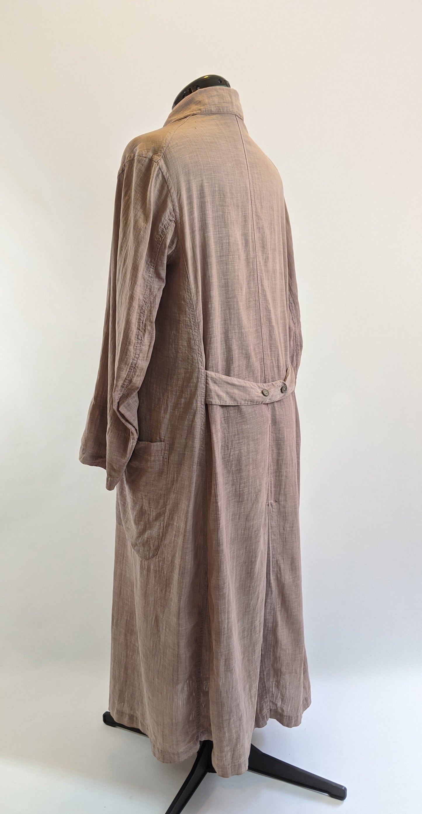 Edwardian Men's Motoring Coat/Duster