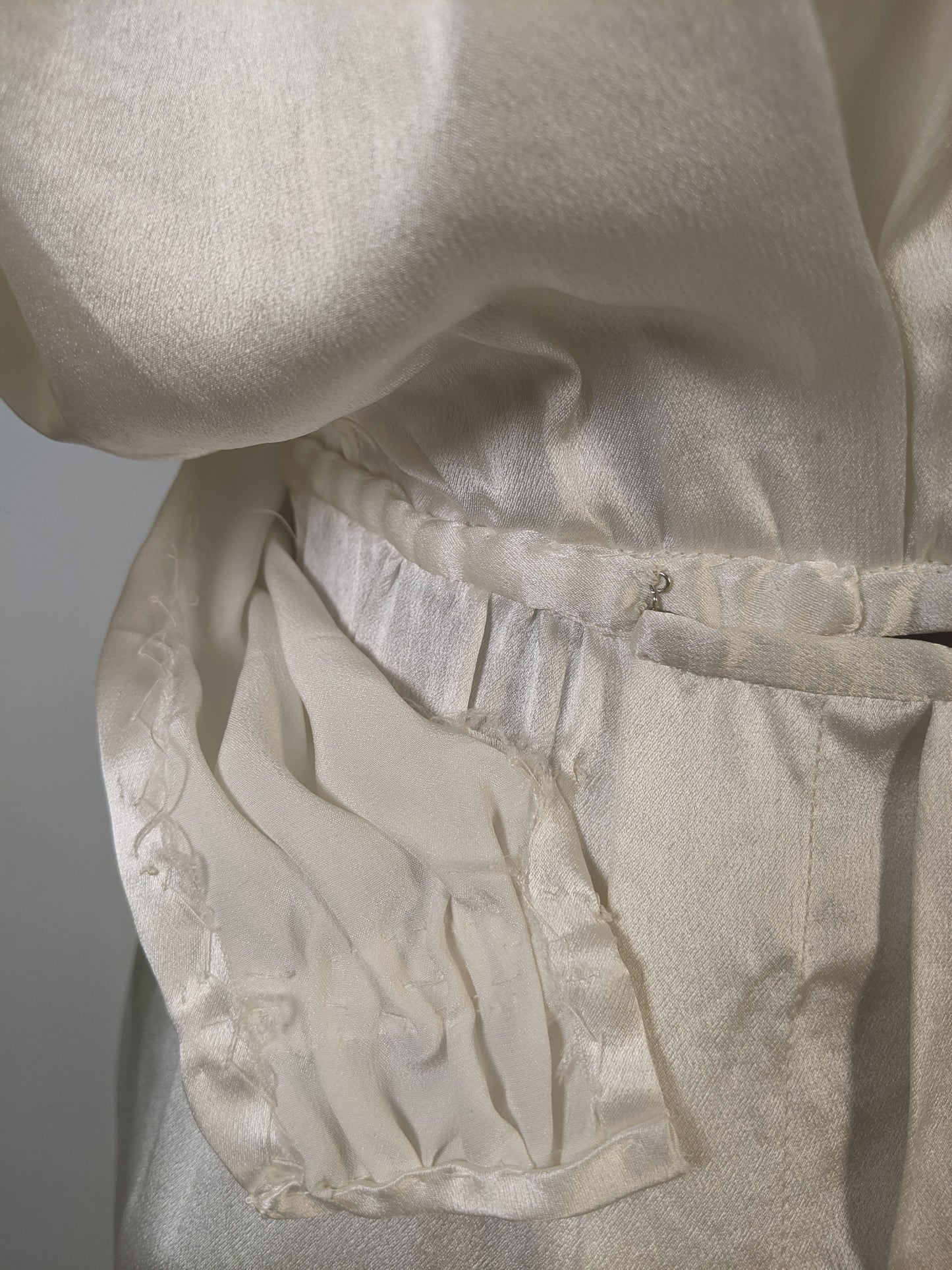 1910s Silk Lace Gown | Wedding Dress