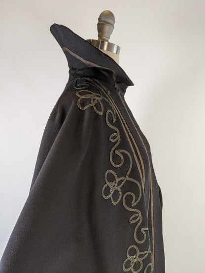 1890s Wool Cape