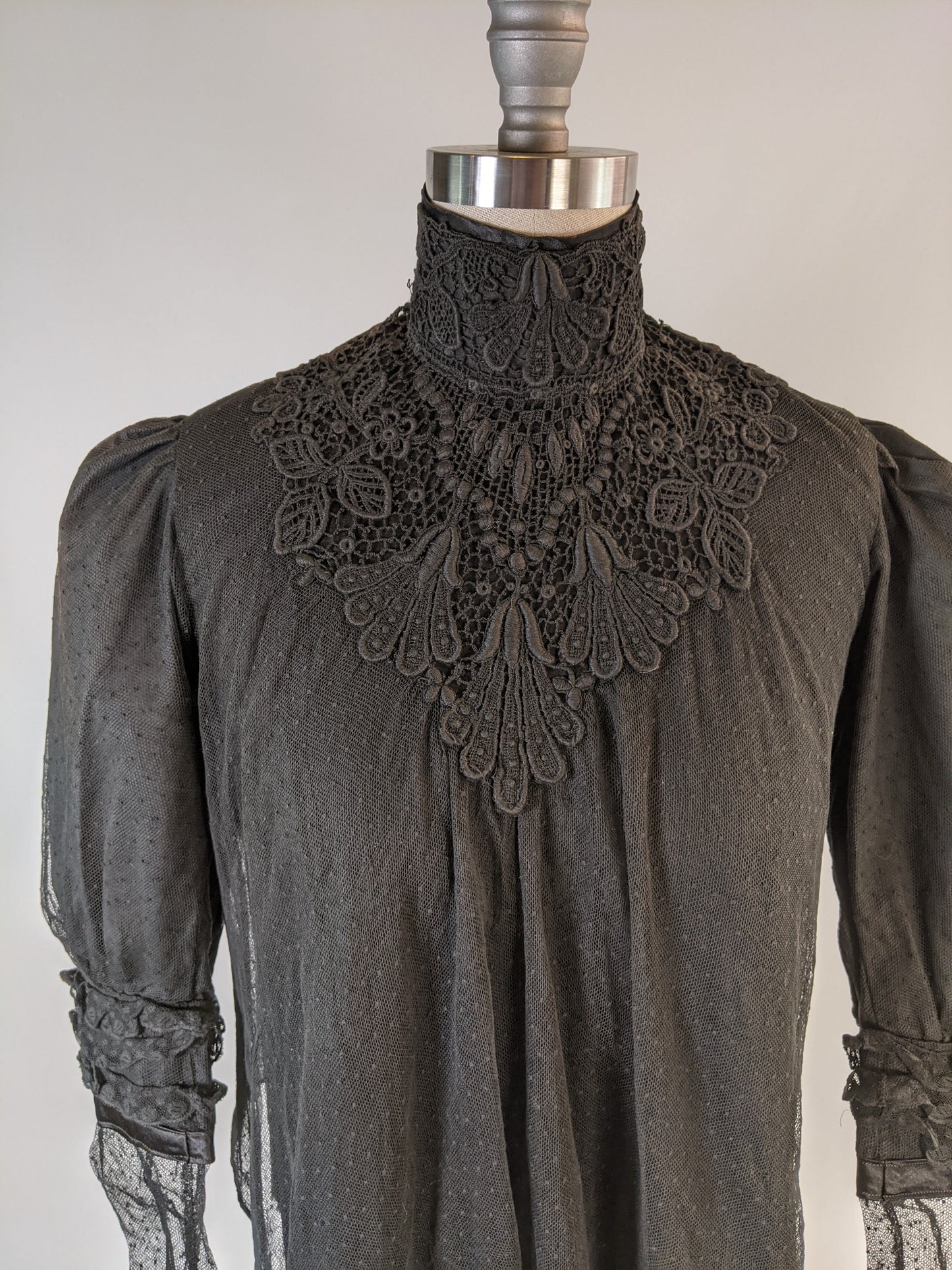 Edwardian Net Lace Shirtwaist