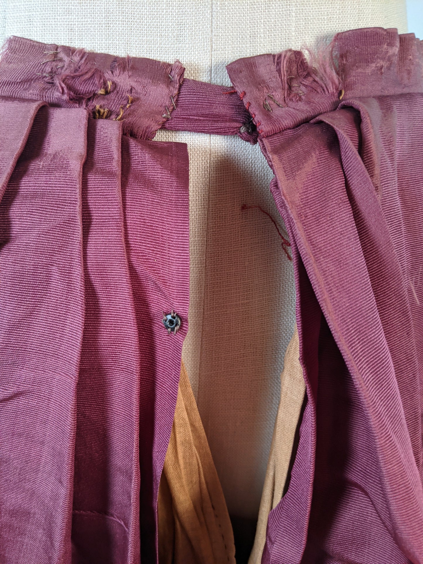 1880s Bustle Skirt