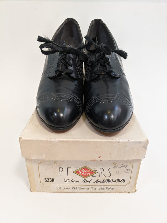 1940s Oxfords in Original Box | Approx Size 8