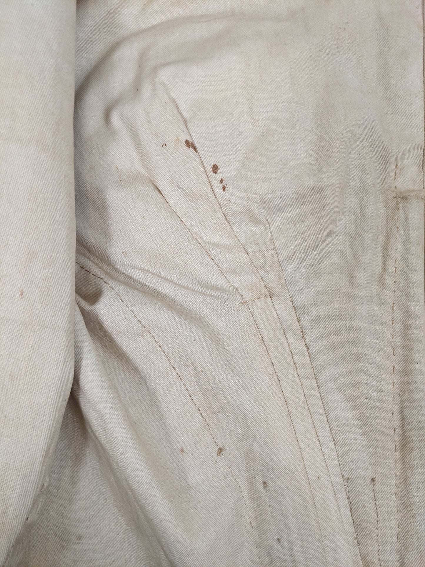 1840s Champagne Silk Gown