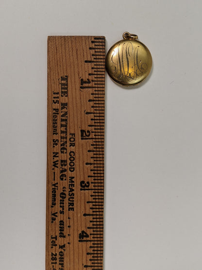 1900s-1910s Engraved Locket