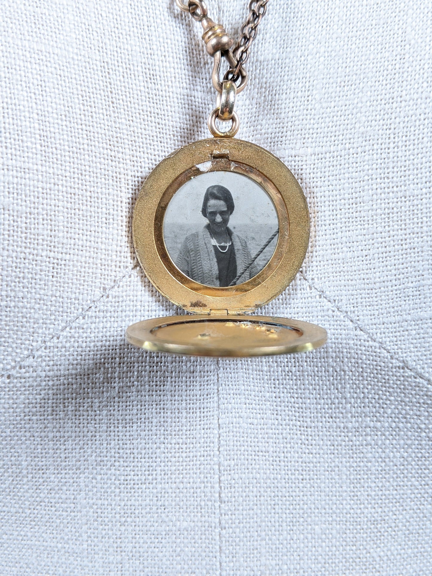 1910s-20s Moon + Star Locket
