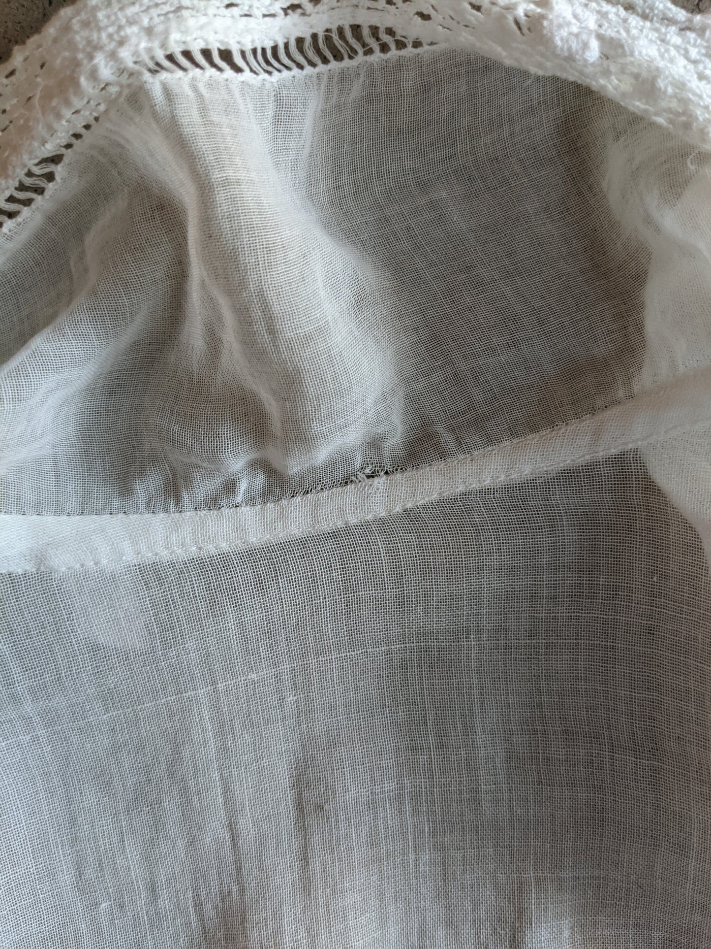 1910s White Cotton Blouse | #1