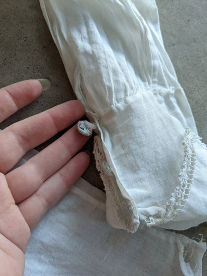 1910s White Cotton Blouse | #3