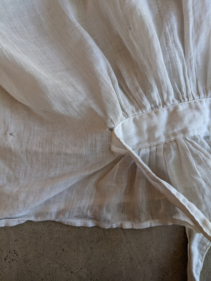 Late 1910s-Early 1920s Cotton Blouse