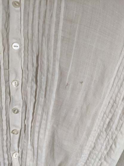 1900s White Lace Shirtwaist
