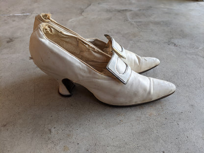 1920s Pointed Heels | Approx 6.5-7