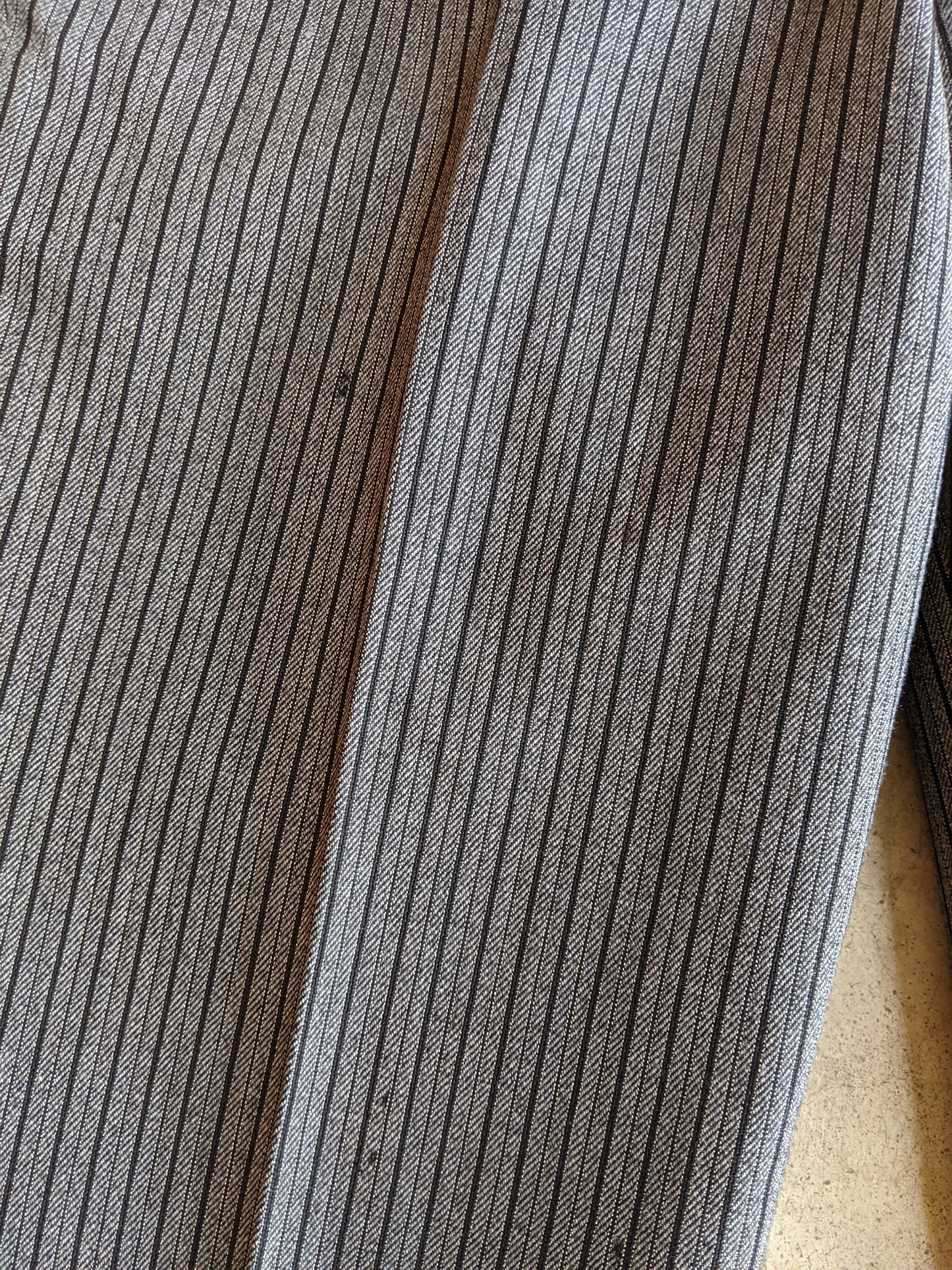 RESERVED | 2 Pair 1920s-1930s Striped Wool Trousers