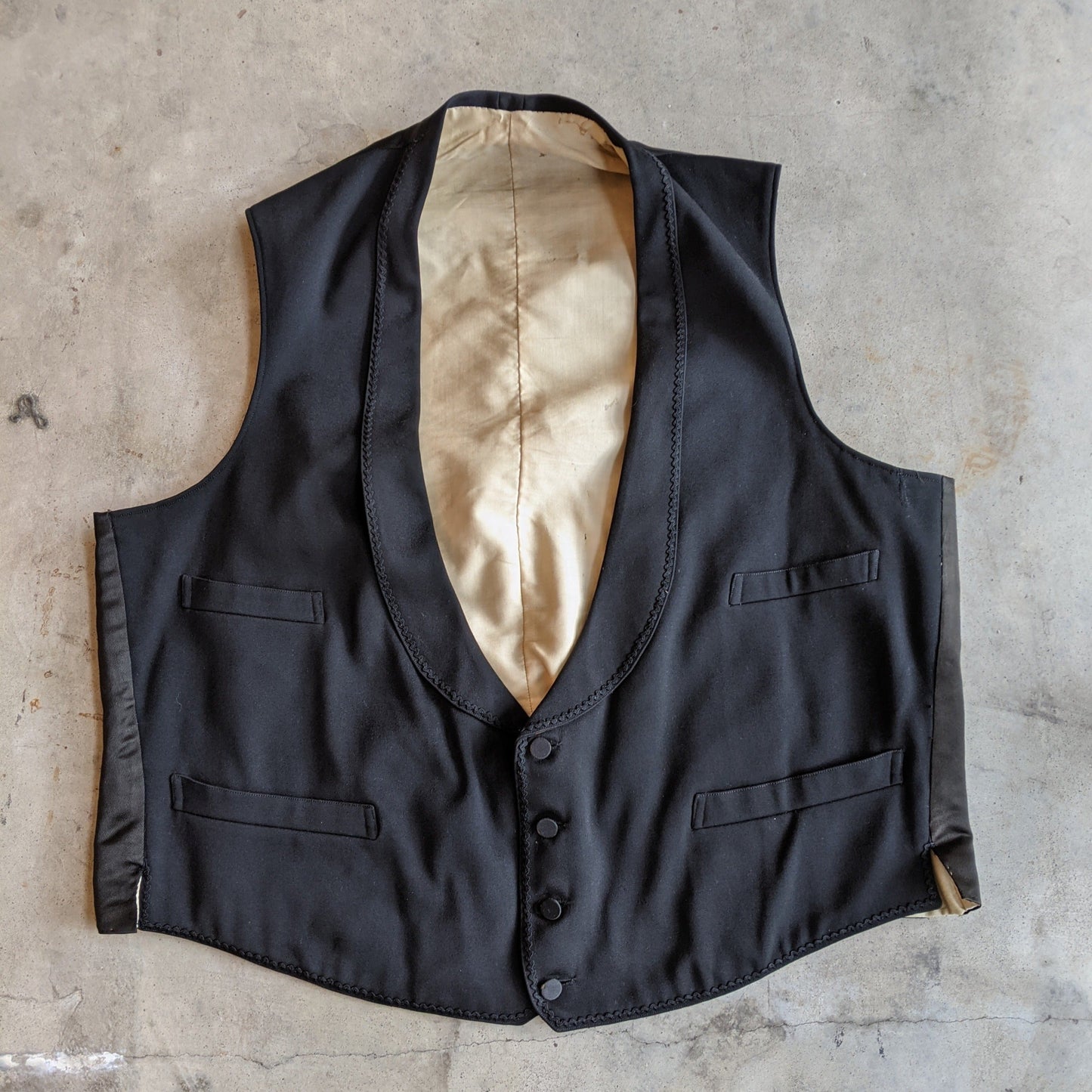 1890s-1900s Waistcoat | 48" Chest